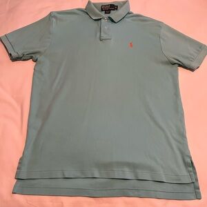 Polo by Ralph Lauren Men's Dark Gray Polo Shirt
